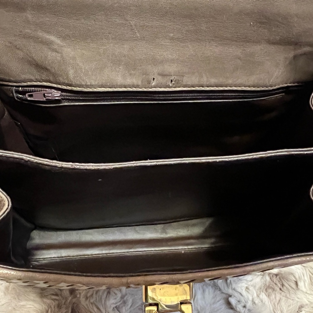 Vintage Bally Leather Kelly bag (callouts in photos) please look before purchase - Picture 12 of 15
